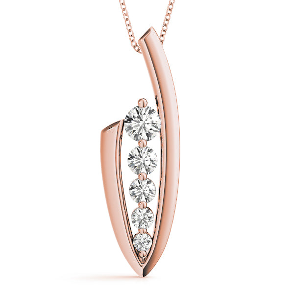 Journey Diamond Pendant · 0.50 ct tw