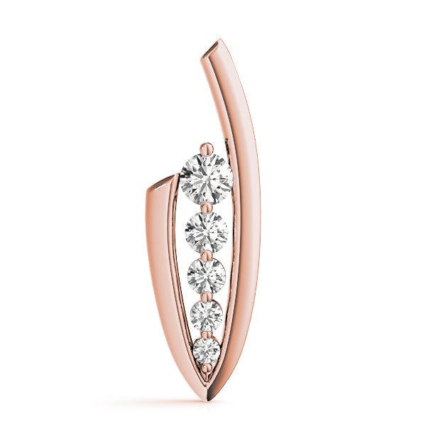 Journey Diamond Pendant · 1.00 ct tw