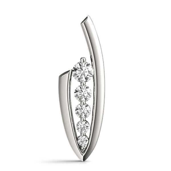 Journey Diamond Pendant · 0.75 ct tw