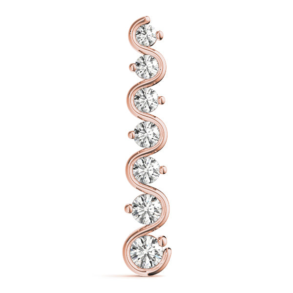 Journey Diamond Pendant · 1.00 ct tw