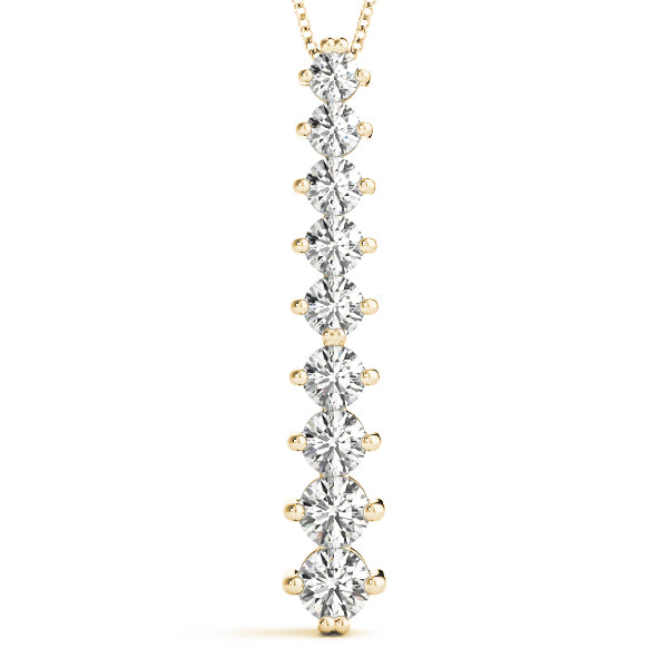 Journey Diamond Pendant · 0.72 ct tw