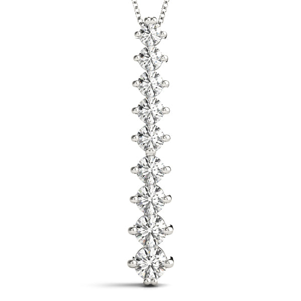 Journey Diamond Pendant · 0.97 ct tw