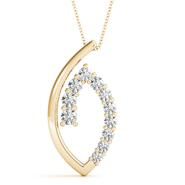 Journey Diamond Pendant · 0.97 ct tw