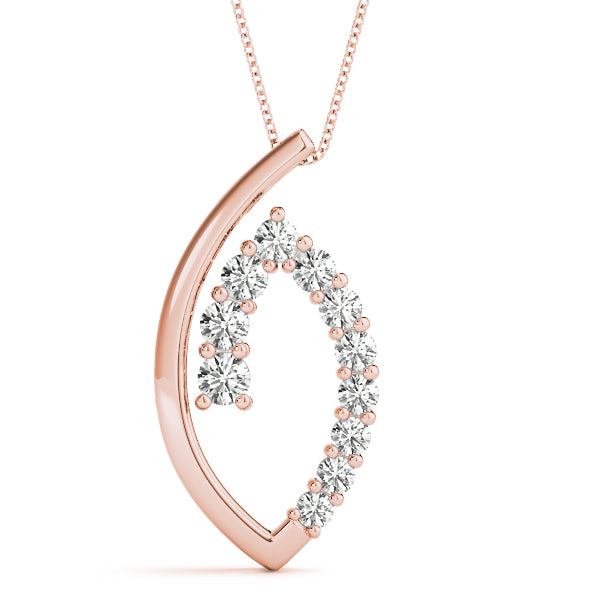 Journey Diamond Pendant · 0.97 ct tw