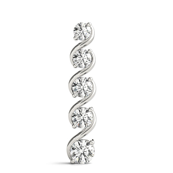 Journey Diamond Pendant · 0.89 ct tw