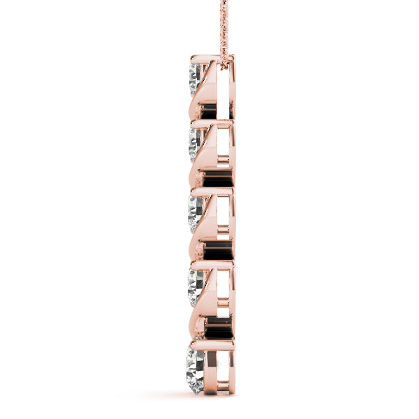 Journey Diamond Pendant · 0.89 ct tw