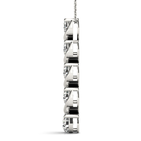 Journey Diamond Pendant · 0.89 ct tw