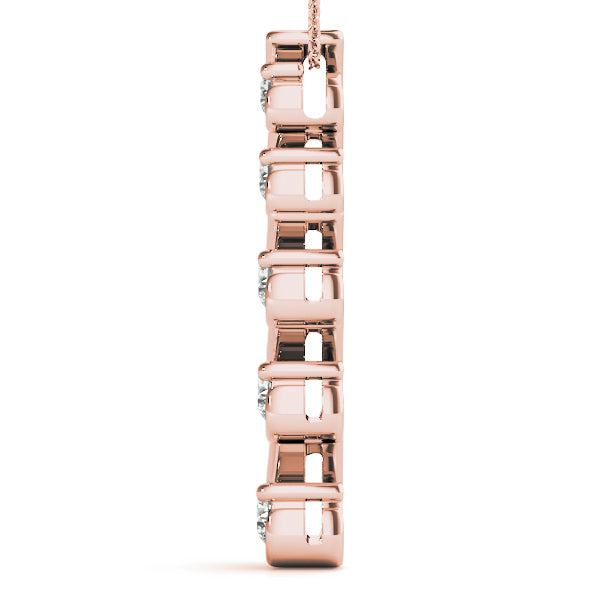 Journey Diamond Pendant · 0.49 ct tw