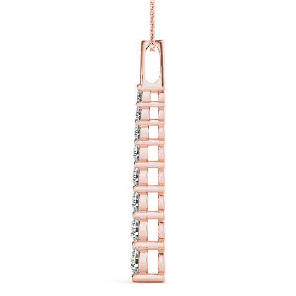 Journey Diamond Pendant · 0.98 ct tw
