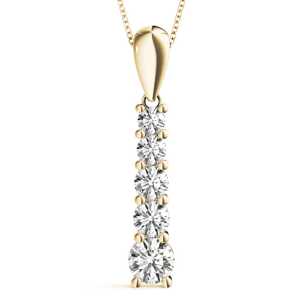 Journey Diamond Pendant · 0.50 ct tw