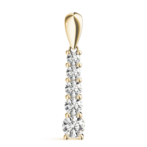 Journey Diamond Pendant · 2.50 ct tw