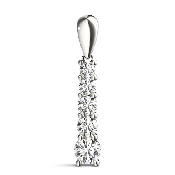 Journey Diamond Pendant · 0.97 ct tw