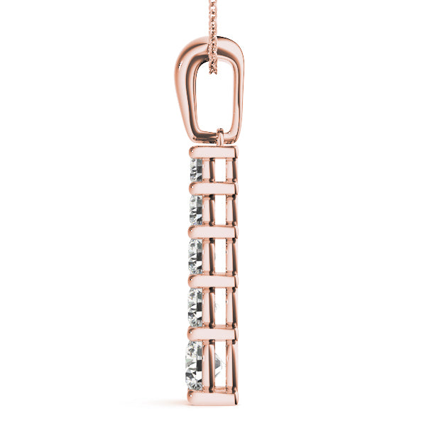 Journey Diamond Pendant · 0.97 ct tw