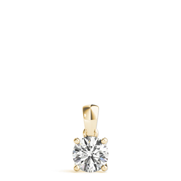 Round Diamond Solitaire Pendant · 1.00 ct tw