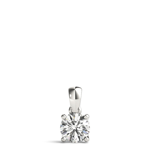 Round Diamond Solitaire Pendant · 1.00 ct tw