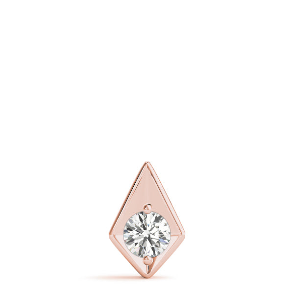 Round Diamond Solitaire Pendant · 0.50 ct tw