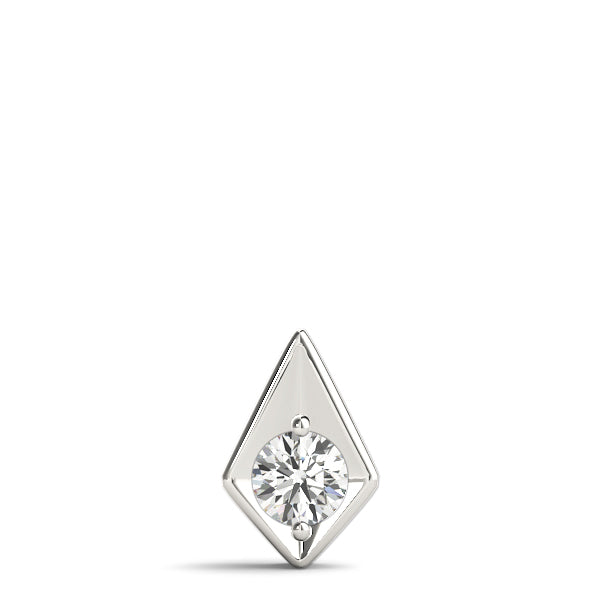 Round Diamond Solitaire Pendant · 0.50 ct tw