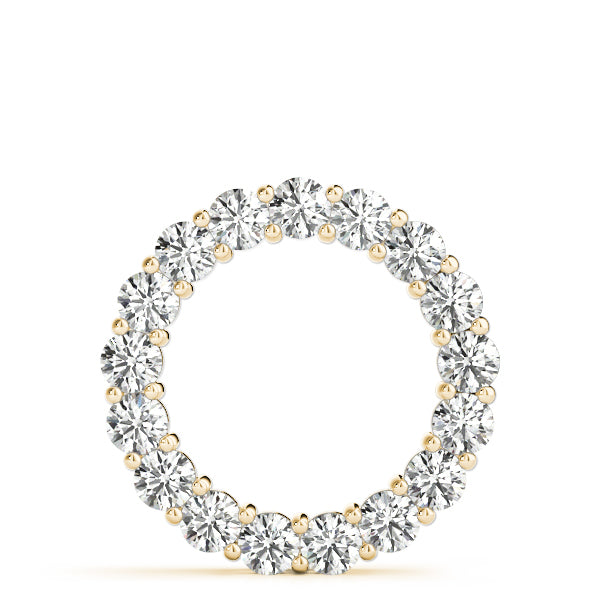 Circle Diamond Pendant · 1.98 ct tw