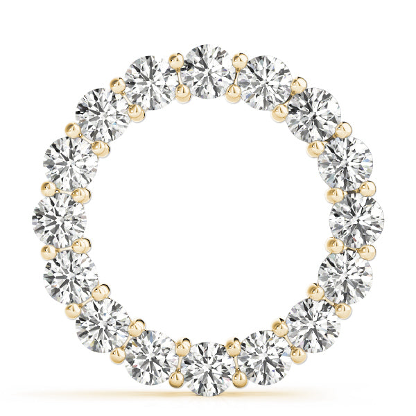 Circle Diamond Pendant · 4.00 ct tw