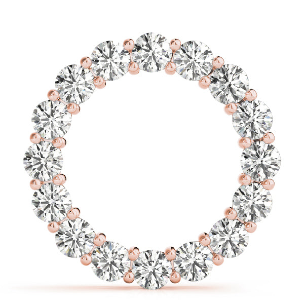 Circle Diamond Pendant · 4.00 ct tw
