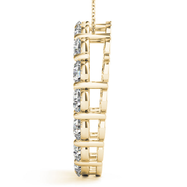 Circle Diamond Pendant · 4.00 ct tw