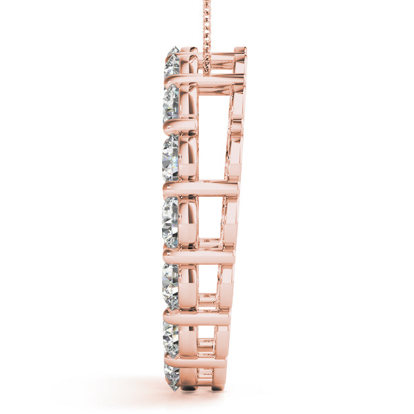 Circle Diamond Pendant · 4.00 ct tw