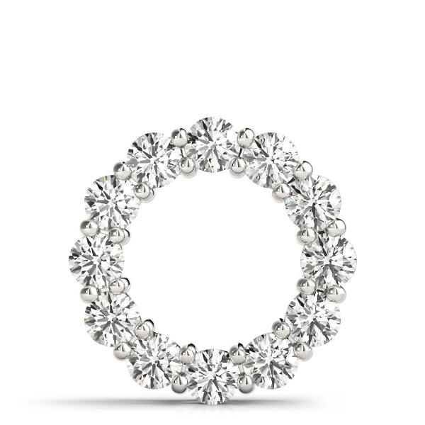 Circle Diamond Pendant · 3.00 ct tw
