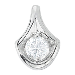 Diamond Solitaire Pendant · 0.25 ct tw