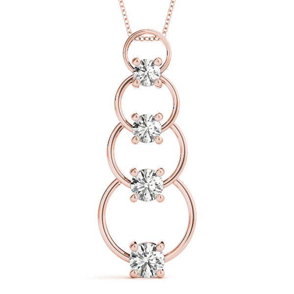 Journey Diamond Pendant · 0.49 ct tw
