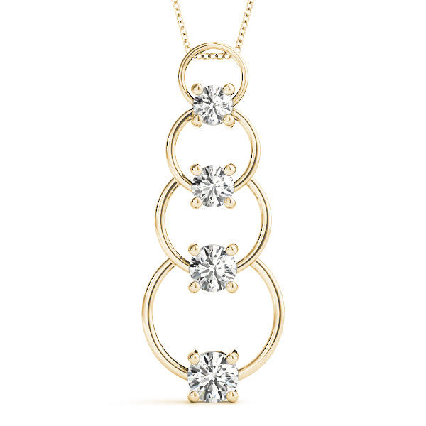 Journey Diamond Pendant · 0.25 ct tw
