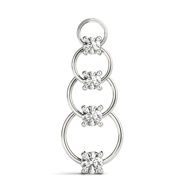 Journey Diamond Pendant · 0.98 ct tw