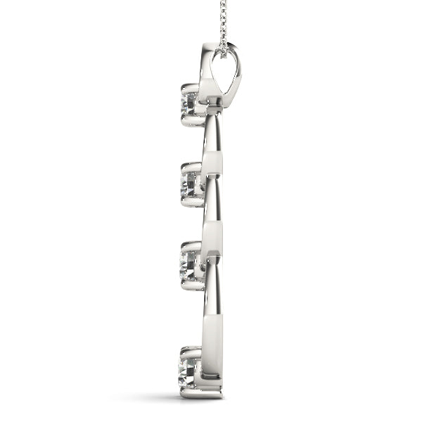 Journey Diamond Pendant · 0.98 ct tw