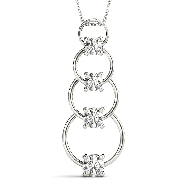 Journey Diamond Pendant · 0.49 ct tw