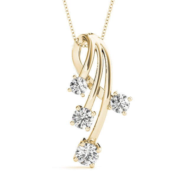Journey Diamond Pendant · 0.50 ct tw
