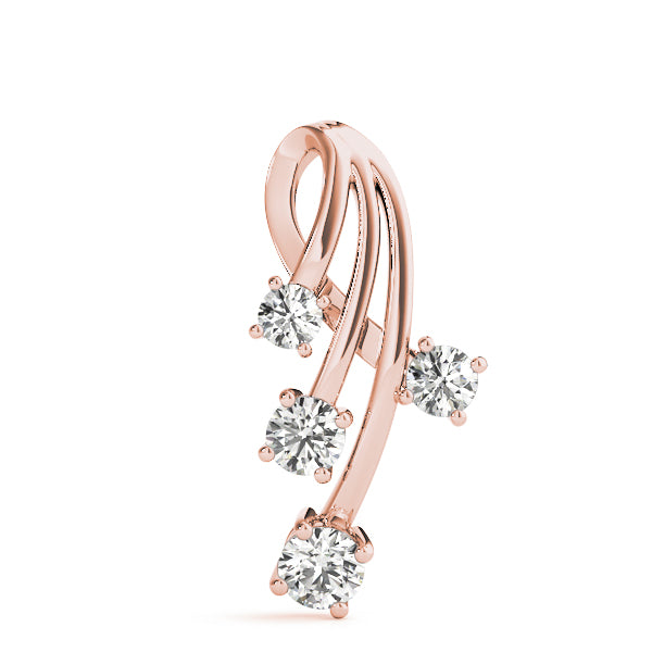 Journey Diamond Pendant · 0.74 ct tw
