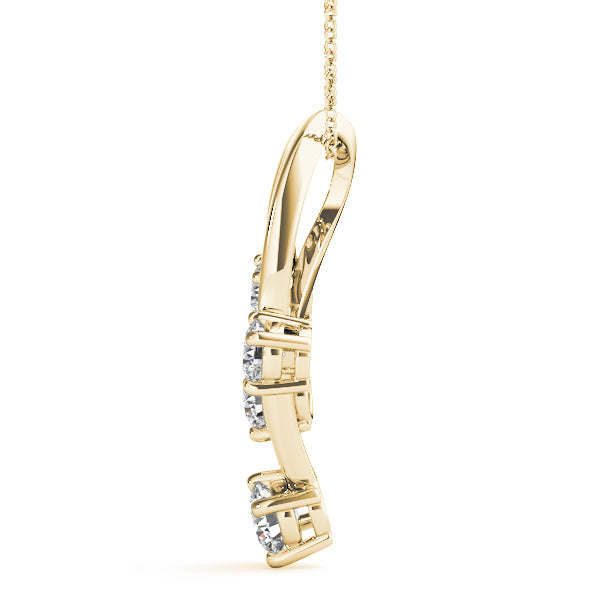 Journey Diamond Pendant · 1.00 ct tw