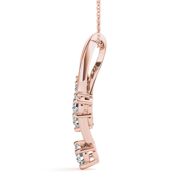 Journey Diamond Pendant · 1.00 ct tw