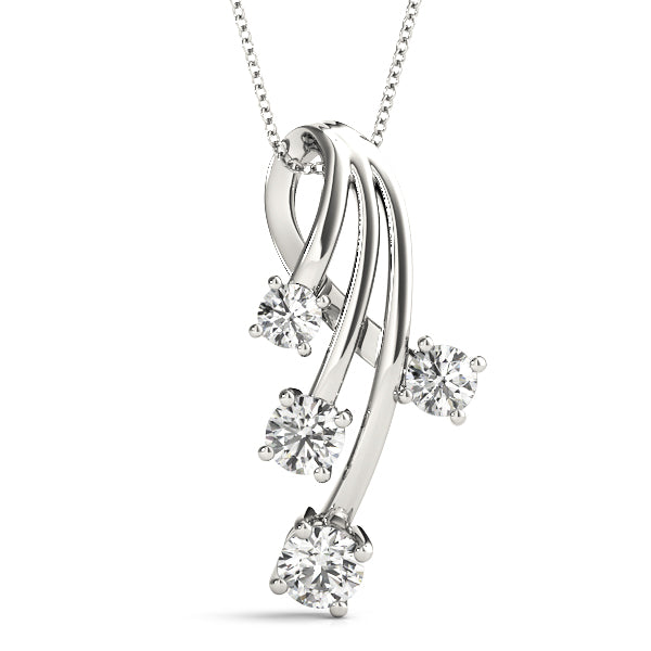 Journey Diamond Pendant · 0.50 ct tw