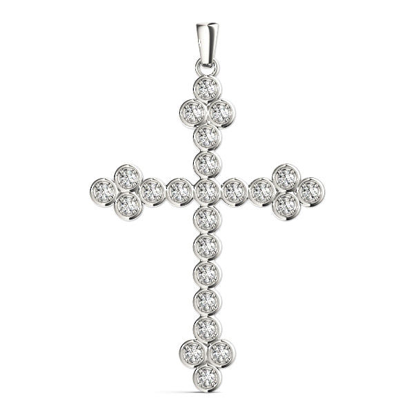 Religious Crosses Diamond Pendant · 0.24 ct tw