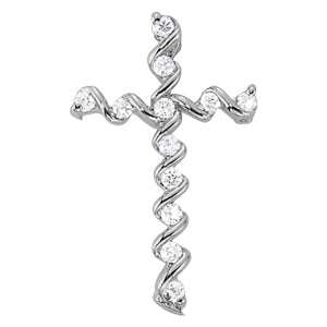 Religious Crosses Diamond Pendant · 0.24 ct tw
