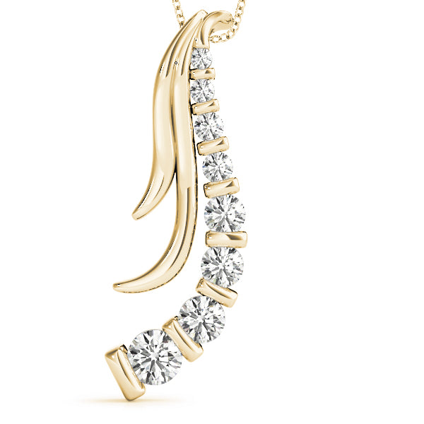 Journey Diamond Pendant · 1.02 ct tw