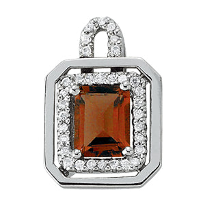 Emerald Gemstone Pendant · 0.33 ct tw