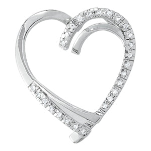 Heart Diamond Pendant · 0.26 ct tw