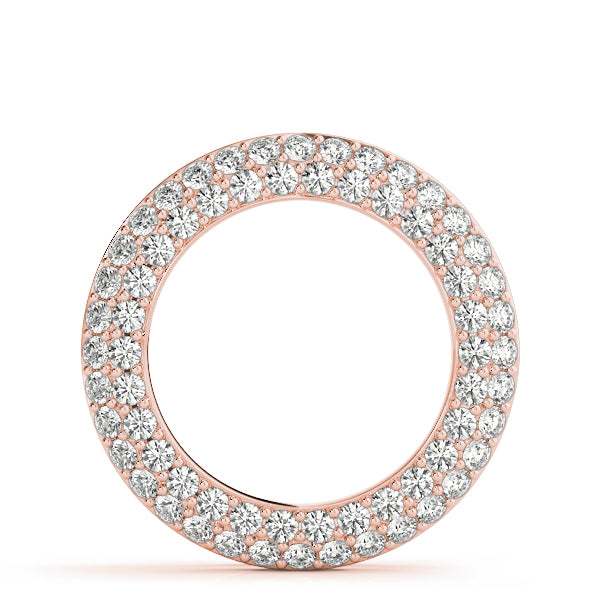 Circle Diamond Pendant · 0.99 ct tw
