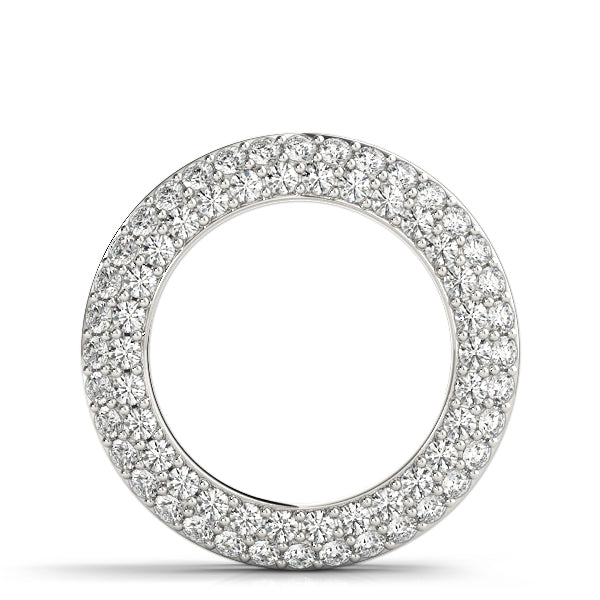 Circle Diamond Pendant · 0.49 ct tw