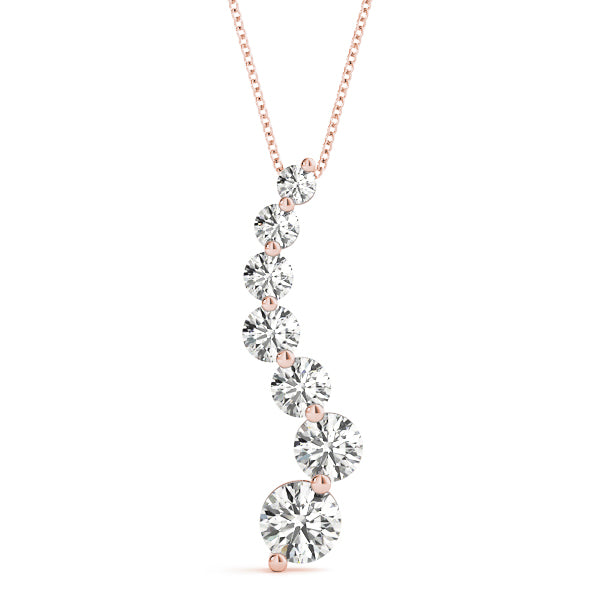 Journey Diamond Pendant · 0.32 ct tw