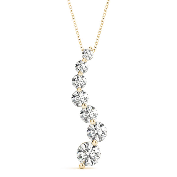 Journey Diamond Pendant · 0.26 ct tw