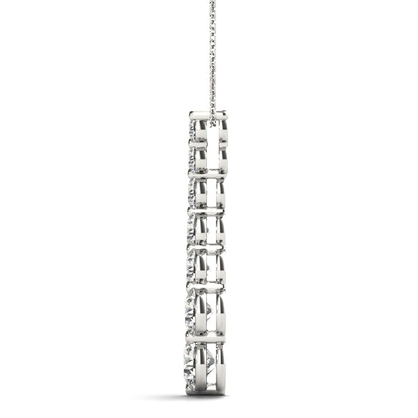Journey Diamond Pendant · 0.98 ct tw