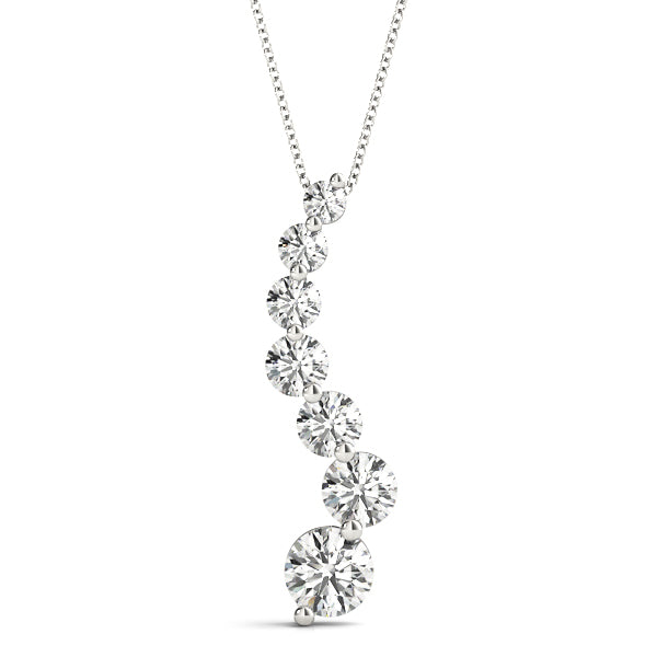 Journey Diamond Pendant · 1.51 ct tw