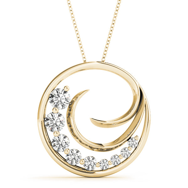 Journey Diamond Pendant · 0.99 ct tw
